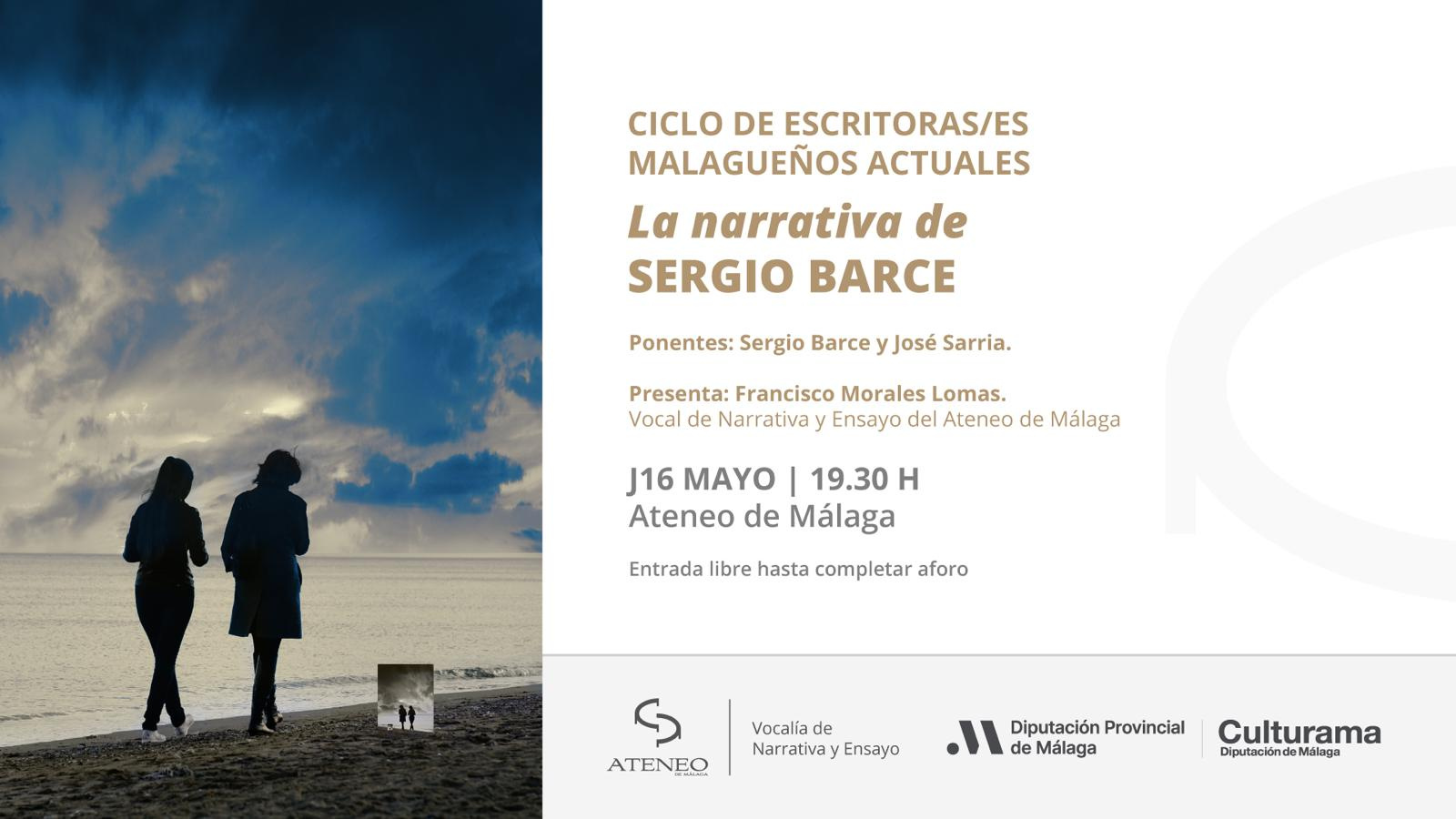 Encuentro con Sergio Barce en el Ateneo de Málaga